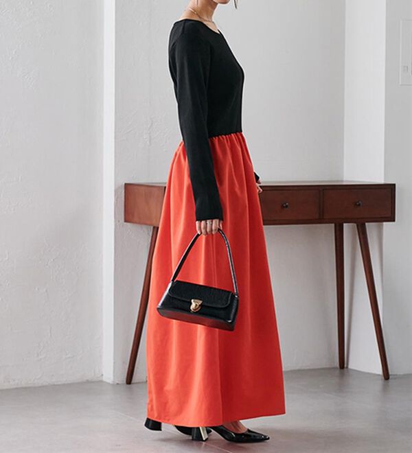 RANAN（ラナン）の「ニットドッキングワンピース（ドッキングワンピース）」｜詳細画像