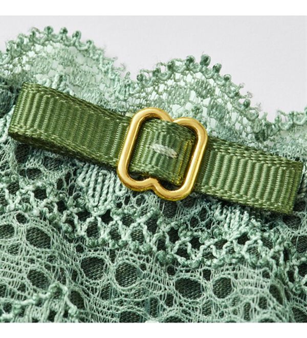 YU'NOW（ユナウ）の「ぷるるん谷間のノンワイヤーブラ＆ショーツ（ブラジャー＆ショーツセット）」｜詳細画像