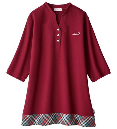 ルフラン（ルフラン）の「【アーノルド　パーマー】チェック決め手の鹿の子チュニック（チュニック）」