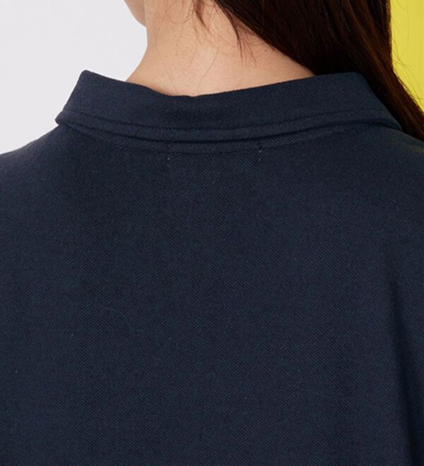 BELLUNA（ベルーナ）の「＜ＦＩＬＡ＞ひんやり！タック使い配色ポロチュニック（ポロシャツ）」｜詳細画像