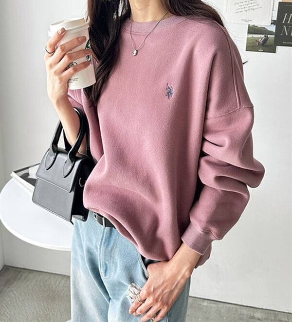 GeeRA（ジーラ）の「【U.S. POLO ASSN.】表ピーチ裏起毛スウェット（トレーナー・スウェット）」｜詳細画像