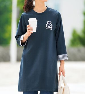 BELLUNA（ベルーナ）の「＜Ｗｉｌｓｏｎ＞ギンガム使いチュニック（チュニック）」｜詳細画像