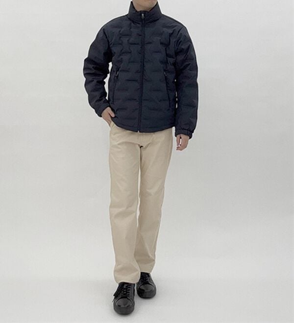 「＜コムルヴァン・オム＞ラクしてすっきり暖かパンツ（メンズフルレングスパンツ）」｜詳細画像