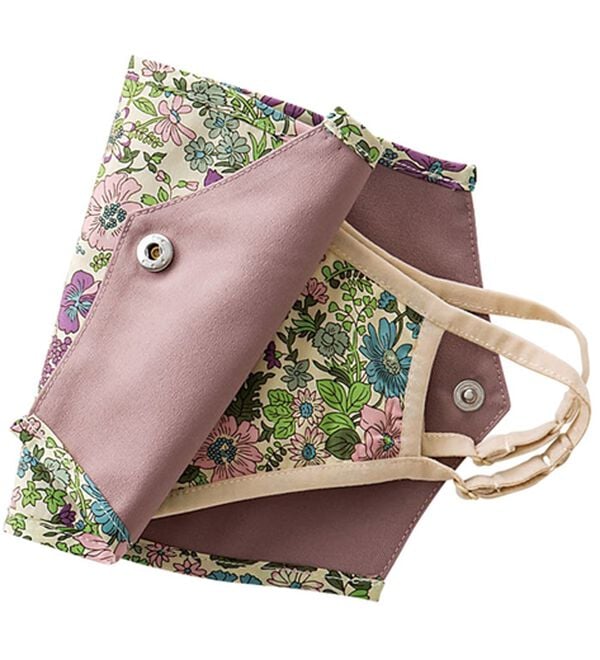 「リバティプリント・コットン耳が痛くなりにくいマスク・マスクケース（衛生用品・マスク）」｜詳細画像