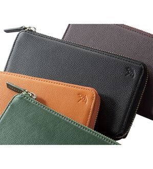 「＜アーノルド・パーマー＞理想のコンパクト長財布（メンズ財布・パスケース）」｜ブラック