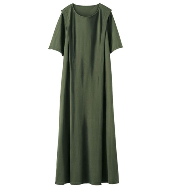 BELLUNA（ベルーナ）の「ヒンヤリ！タック使いかのこワンピース（カットソーワンピース）」｜詳細画像