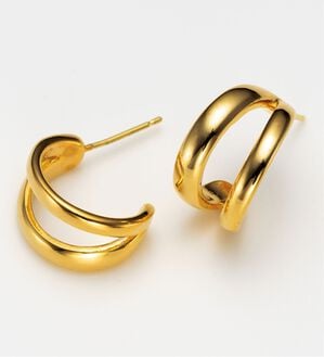 ルフラン（ルフラン）の「１８金ポストピアス（イヤリング・ピアス）」｜ツイン
