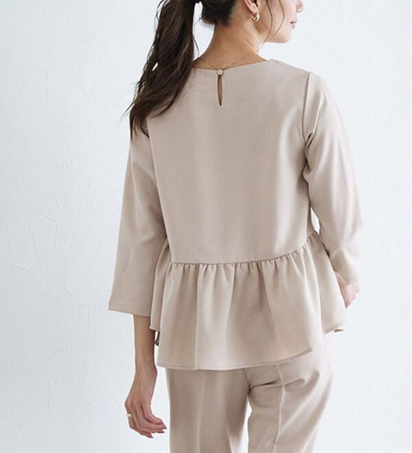 Pierrot（ピエロ）の「【選べる丈】大人のフリルセットアップ（セットアップ）」｜詳細画像