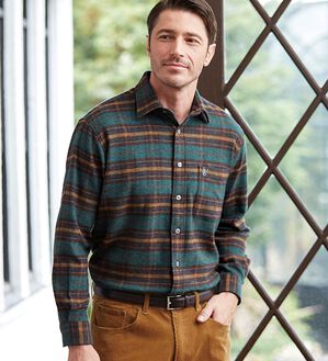 「＜コムルヴァン・オム＞コットンツイード柔らかボタンダウンシャツ（メンズシャツ）」｜詳細画像