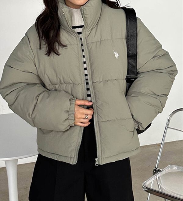 RANAN（ラナン）の「＜U.S.POLO ASSN.＞中綿ショートブルゾン（ブルゾン）」｜詳細画像