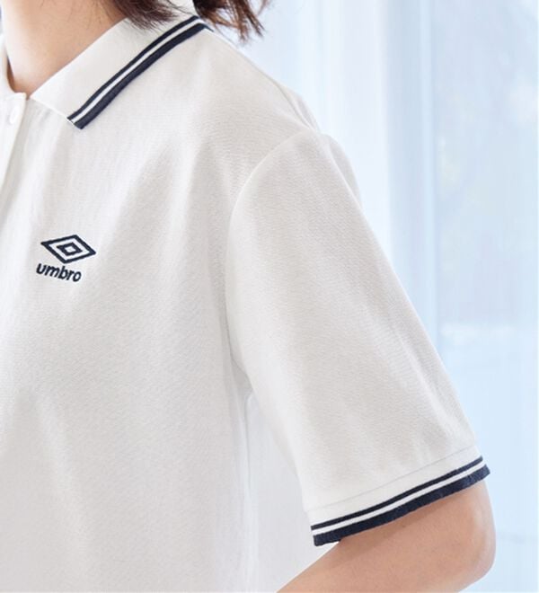 alotta（アロッタ）の「【アンブロ】　配色デザインポロシャツ（ポロシャツ）」｜詳細画像