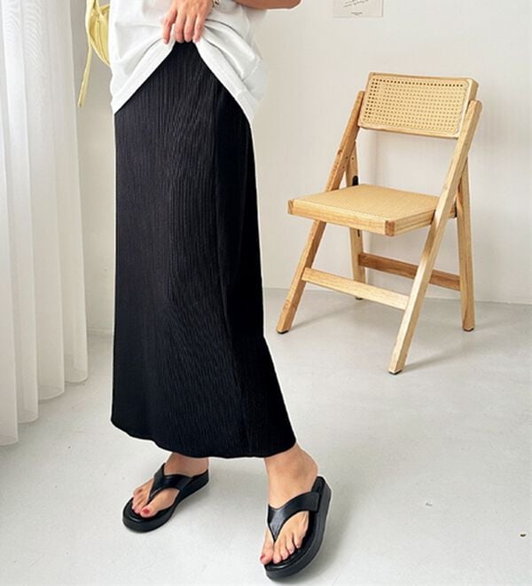 GeeRA（ジーラ）の「セルフカット美脚魅せタイトスカート（ロングスカート）」｜詳細画像