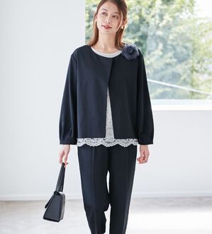 Viola e Viola（ヴィオラ エ ヴィオラ）の「洗える！楽きれい多機能４点セットスーツ【入卒七五三対応】（その他スーツ）」｜詳細画像