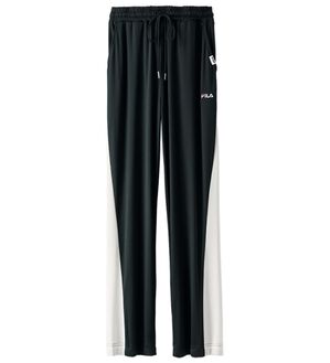 BELLUNA（ベルーナ）の「＜ＦＩＬＡ＞裾２ＷＡＹメッシュ切替ジャージパンツ（その他パンツ）」｜黒