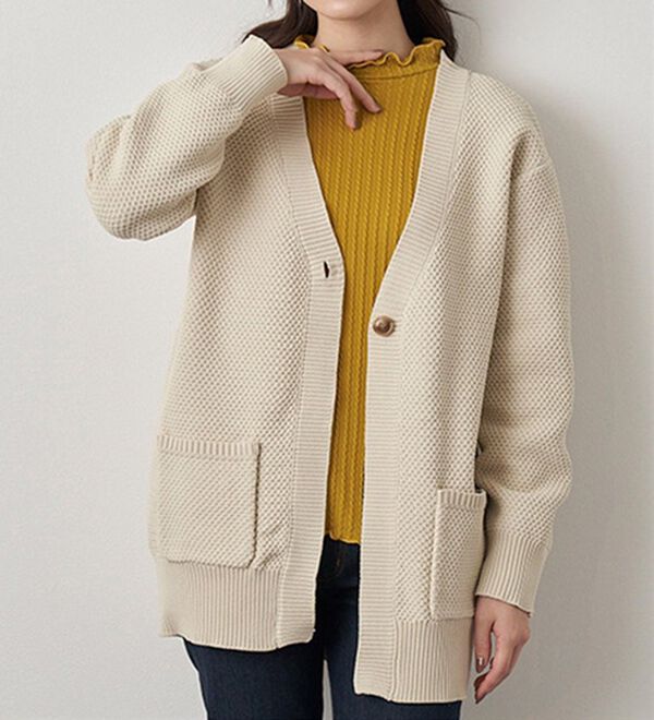 BELLUNA（ベルーナ）の「フリル衿ジャカードプルオーバー（カットソー）」｜詳細画像