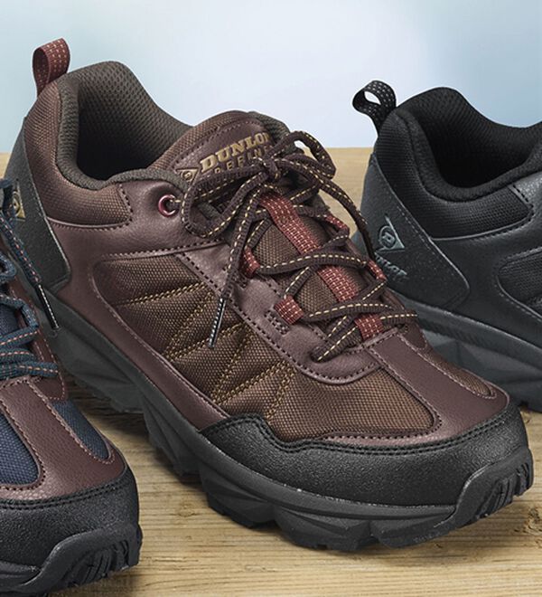 「＜ダンロップ・リファインド＞履きやすい！はっ水トラディションシューズ（メンズスニーカー）」｜ダークブラウン