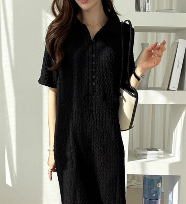 GeeRA（ジーラ）の「全骨格細見え！表面感素材マーメイドワンピース（その他ワンピース）」｜詳細画像