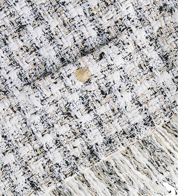 RANAN（ラナン）の「ツイードショートベスト（ベスト）」｜詳細画像