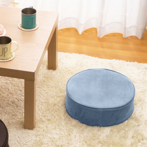 iellio（イエリオ）の「便利な極厚フロアクッション＜マルチクッション・座布団クッション・シートクッション・床座り用クッション・スツール・北欧風＞（クッション・クッションカバー）」｜詳細画像