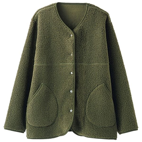 BELLUNA（ベルーナ）の「裏フリースであったか！プードルボアジャケット（その他ジャケット）」｜詳細画像