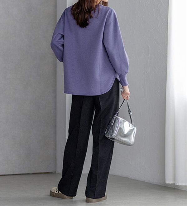 BELLUNA（ベルーナ）の「あったかキレイ！大人のこだわりトレーナー（トレーナー・スウェット）」｜詳細画像