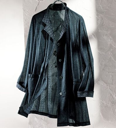 ルフラン（ルフラン）の「裏千鳥ロングジャケット（その他ジャケット）」