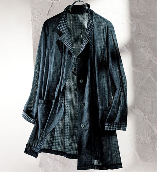 ルフラン（ルフラン）の「裏千鳥ロングジャケット（その他ジャケット）」｜詳細画像