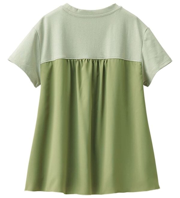 RANAN（ラナン）の「ひんやり！ビスチェ重ね着風Ｔシャツ（カットソー）」｜詳細画像