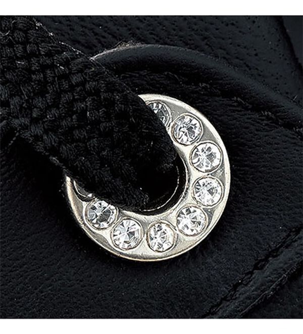 ルフラン（ルフラン）の「エルドベーレ ビジュー金具付レザースニーカー（スニーカー）」｜詳細画像