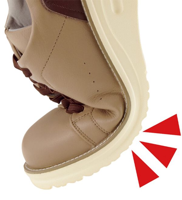 ルフラン（ルフラン）の「＜ラシーナリュクス＞４Ｅ牛革アウトステッチシューズ（フラットシューズ）」｜詳細画像