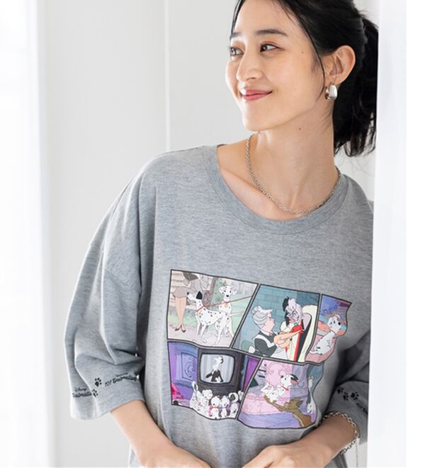 「＜Ｄｉｓｎｅｙ＞ディズニー映画ＰＨＯＴＯ風Ｔシャツ（チュニック）」｜詳細画像