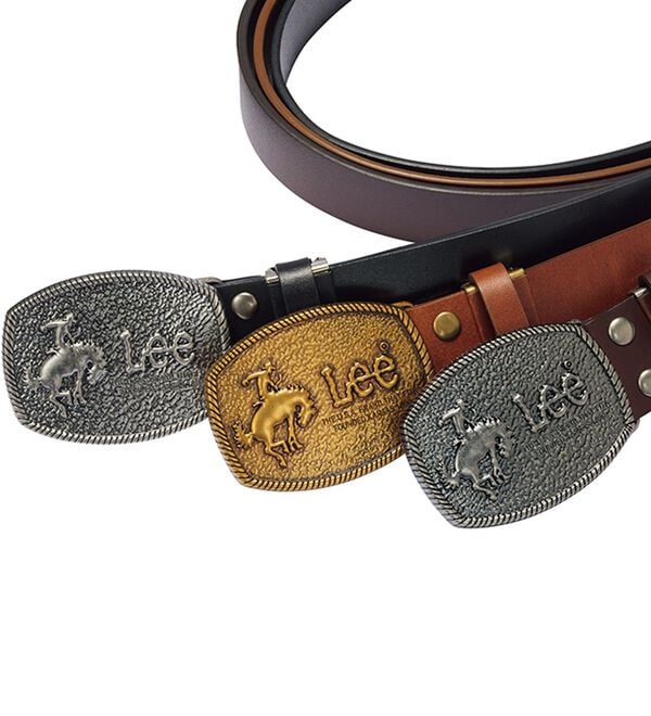 「＜Ｌｅｅ＞トップバックルベルト（メンズベルト）」｜詳細画像