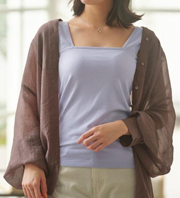 YU'NOW（ユナウ）の「【抗菌防臭】【吸水速乾】ブラ紐隠しの優秀インナー（肌着・インナーウェア）」｜詳細画像