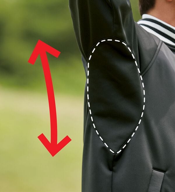 「＜ハッシュパピー・ゴルフ＞防風アクティブブルゾン（メンズニット・セーター）」｜詳細画像