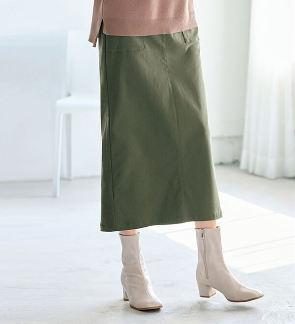 BELLUNA（ベルーナ）の「走れる！体型カバーナロースカート（ロングスカート）」｜詳細画像