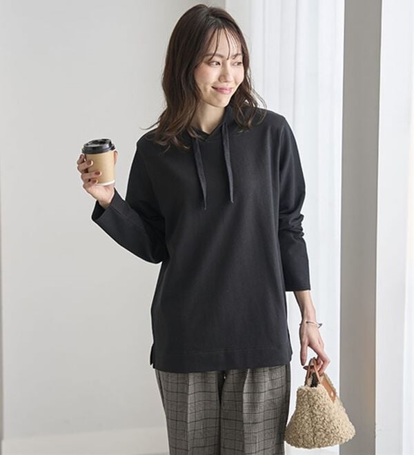 BELLUNA（ベルーナ）の「【２枚セット】大人カジュアルプルオーバー（カットソー）」｜詳細画像