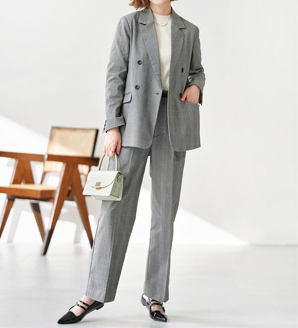 GeeRA（ジーラ）の「洗える！ストレッチカセットスーツ（その他ワンピース）」｜詳細画像