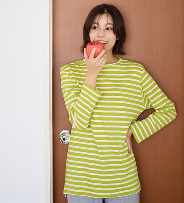 LAVIENNE（ラヴィエンヌ）の「【とろける肌心地】綿１００％あったかスムースパジャマ（パジャマ・ルームウェア）」｜詳細画像