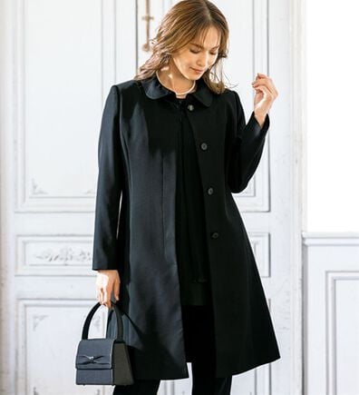 ルフラン（ルフラン）の「はっ水フォーマルコート（ロングコート）」