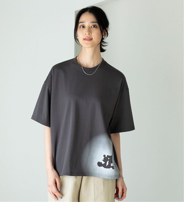 「＜Ｄｉｓｎｅｙ＞綿混素材ゆるっとＴシャツ（カットソー）」｜詳細画像