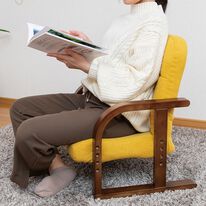 「あぐら座椅子「ソルム」リッチタイプ（座椅子）」