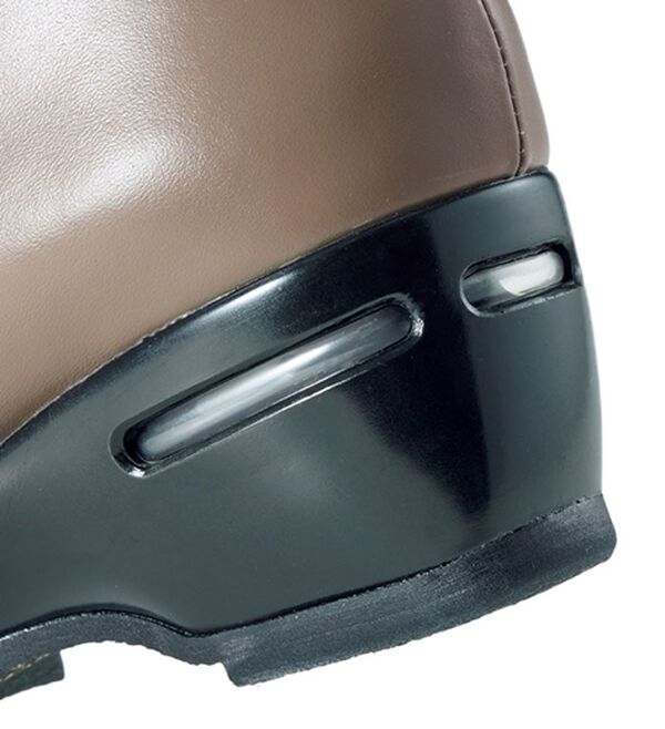 ルフラン（ルフラン）の「外反母趾対応　５Ｅ型押しコンビ　美脚ブーティ（ブーツ）」｜詳細画像