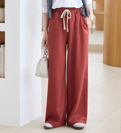 Viola e Viola（ヴィオラ エ ヴィオラ）の「【選べる丈】毛布のような温かさ　ストレートイージーパンツ（その他パンツ）」