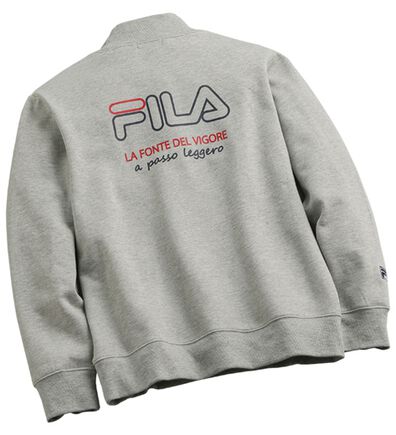 「＜フィラ＞お洒落な大人見え裏起毛トレーナー（メンズトレーナー）」