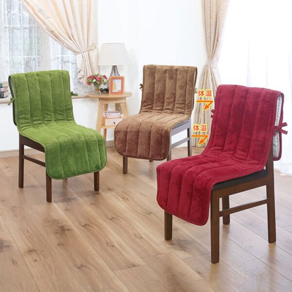 「アルミシート入りあったかチェアカバー（チェアカバー・チェアパッド）」｜詳細画像