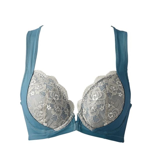 YU'NOW（ユナウ）の「スキッと美姿勢ブラ　～配色カラー～（ブラジャー）」｜詳細画像