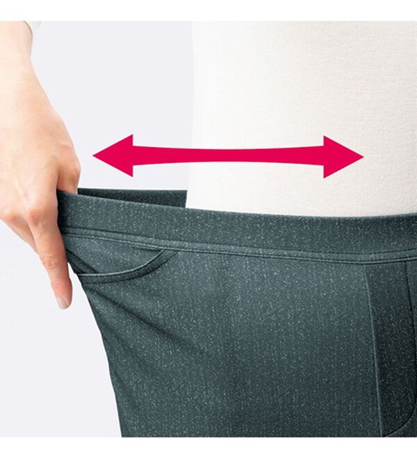 ルフラン（ルフラン）の「【３本組】ジャージみたいなはき心地！さらり快適パンツ（フルレングスパンツ）」｜詳細画像