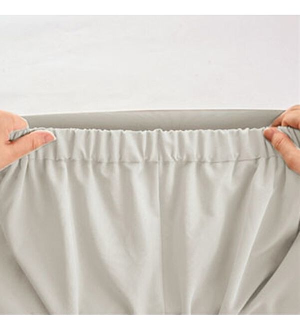 BELLUNA（ベルーナ）の「錯覚美脚！裾スリットセミワイドパンツ（フルレングスパンツ）」｜詳細画像