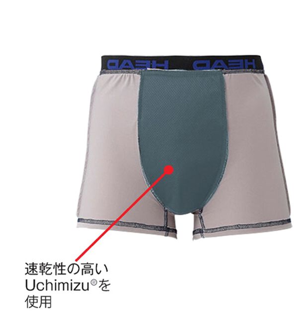 「【４枚組】＜ヘッド＞夏も染みない！爽快エチケットボクサー（メンズ尿漏れパンツ）」｜詳細画像