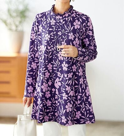 BELLUNA（ベルーナ）の「華やかふくれジャカードチュニック（チュニック）」